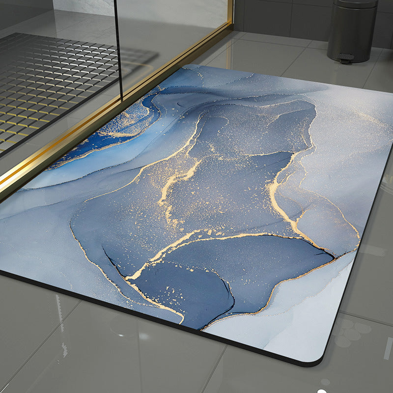 Abstract Wave Pattern Area Mat Bowlift
