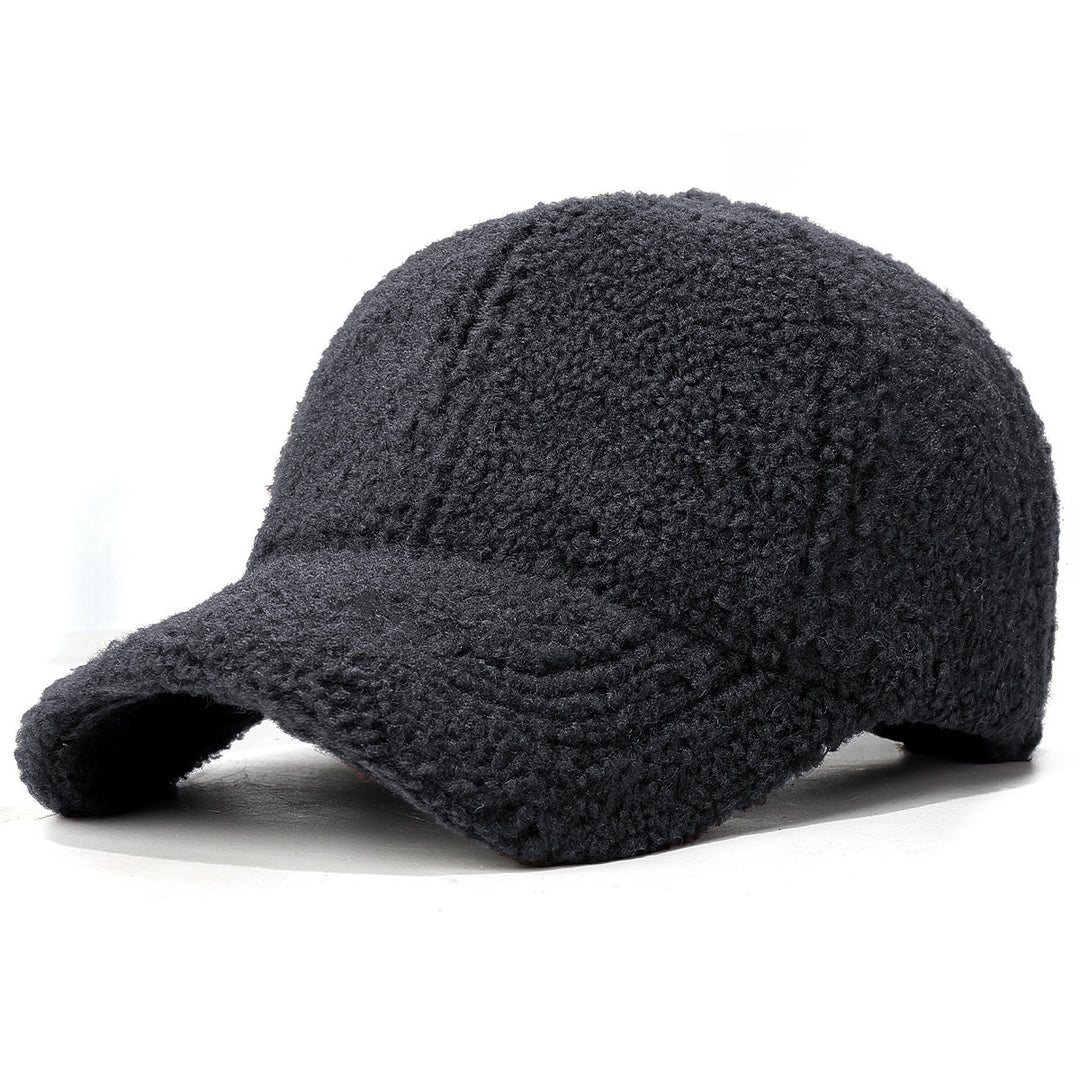 Women's Plush Fleece Baseball Cap Bowlift