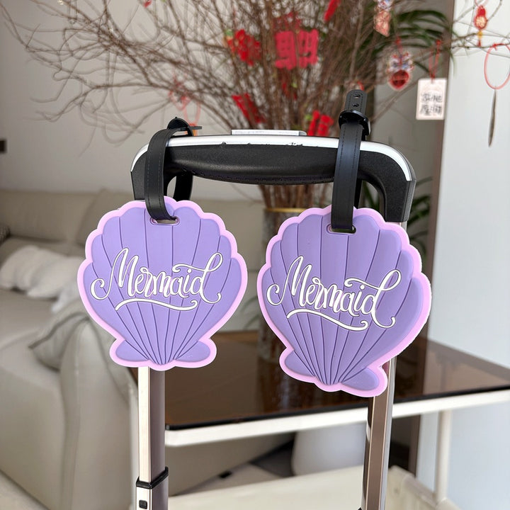 Mermaid Shell-Shaped Luggage Identifier Bowlift