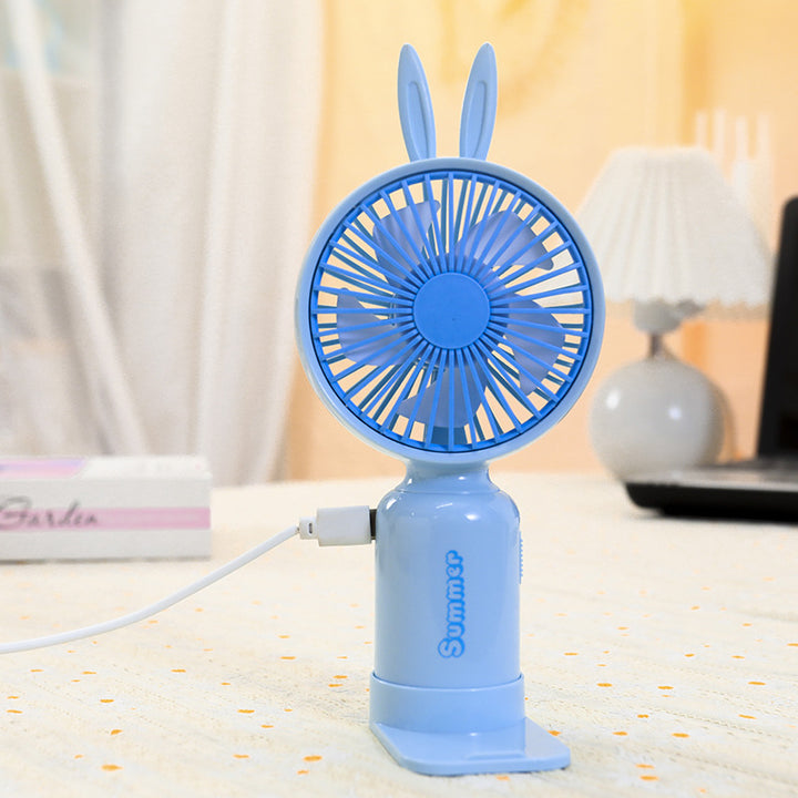 Portable Mini USB Fan with Cute Antennas Bowlift