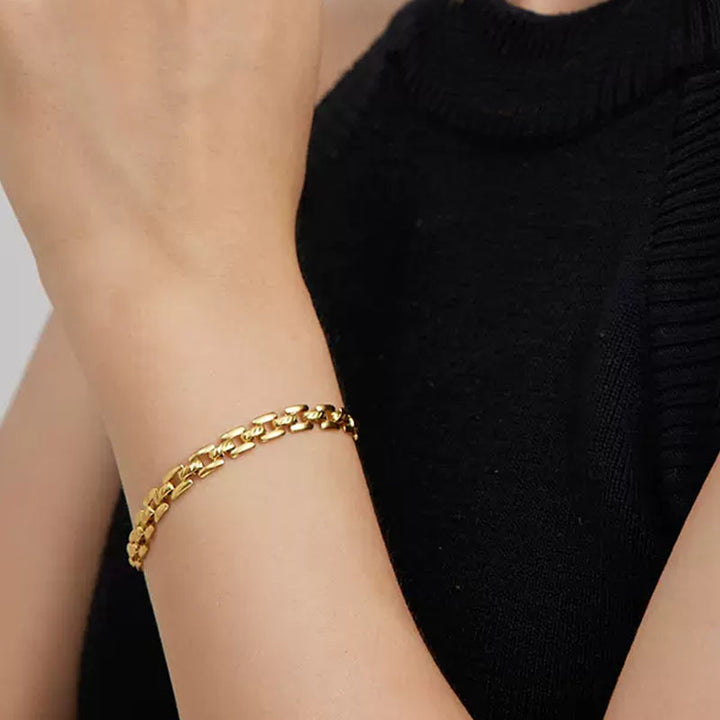 Elegant Link Chain Bracelet Bowlift