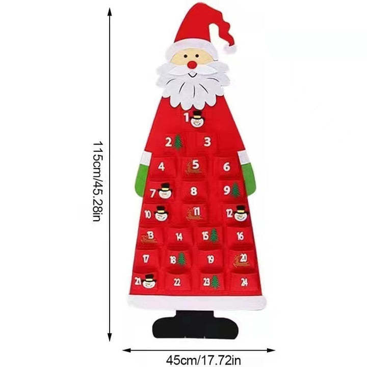 Christmas Advent Calendar Wall Hanging Bowlift