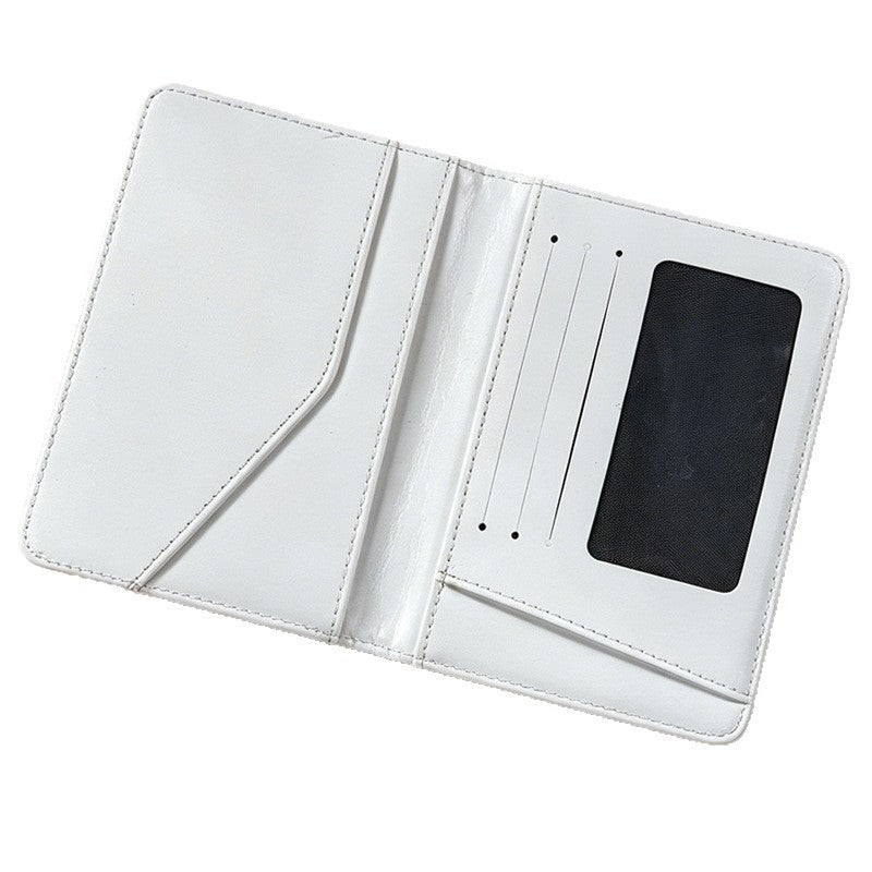 Women Faux Leather Wallet with Floral Embossing Bowlift