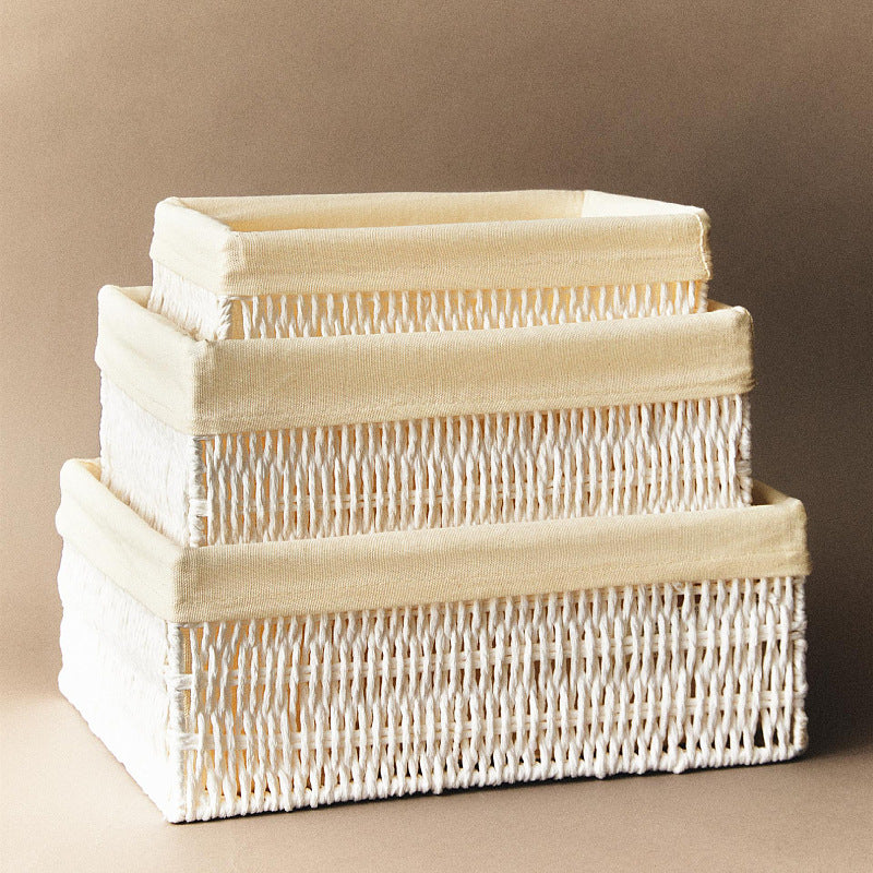 Versatile Woven Storage Bin Bowlift