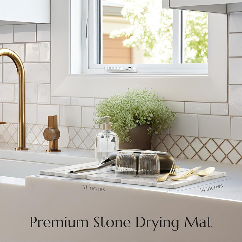 Decorative Kitchen Drying Mat Bowlift