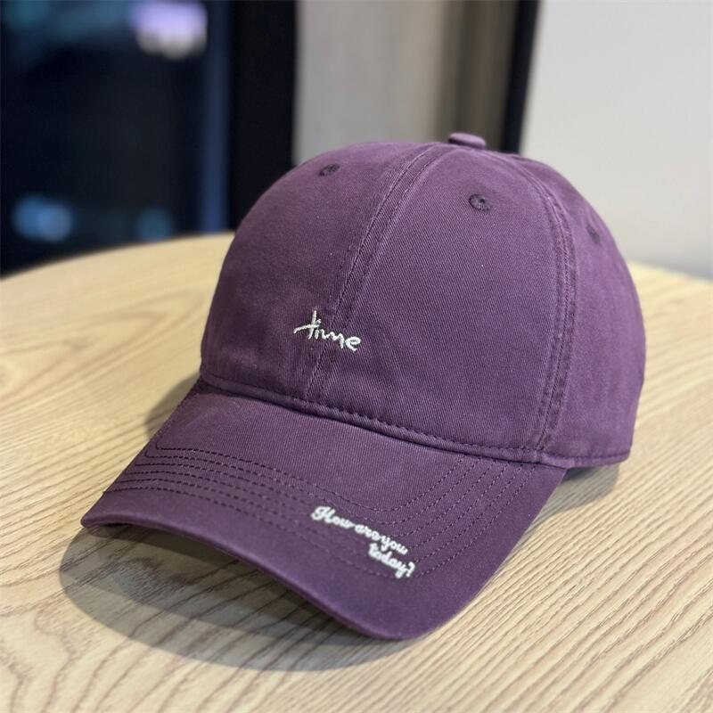 Women's Casual Embroidered Adjustable Cap Bowlift