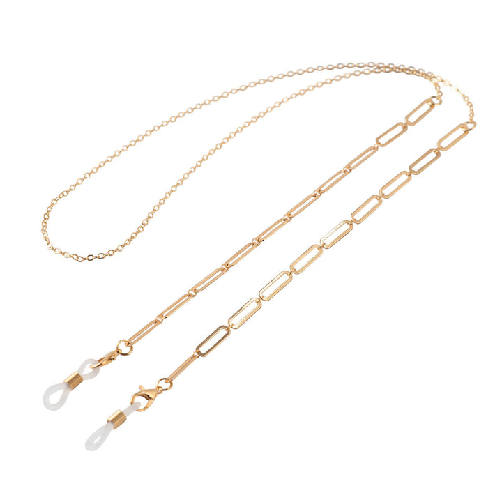Elegant Paperclip Style Eyewear Chain Bowlift