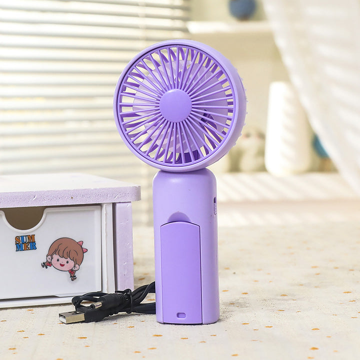 Portable USB Hand Fan with Adjustable Tilt Bowlift