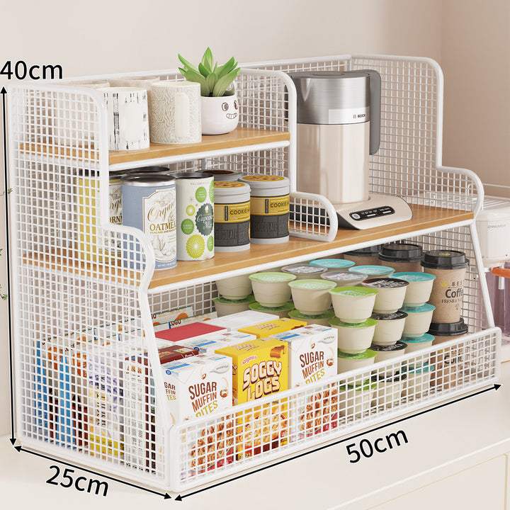 Multi-Tier Kitchen Shelf Organizer Bowlift