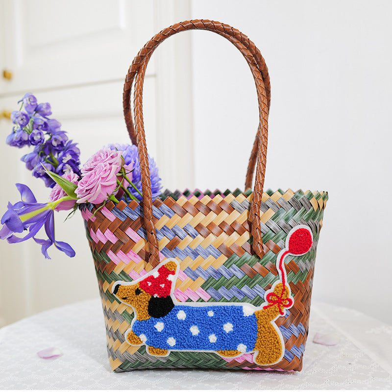 Handwoven Beach Bag Bowlift
