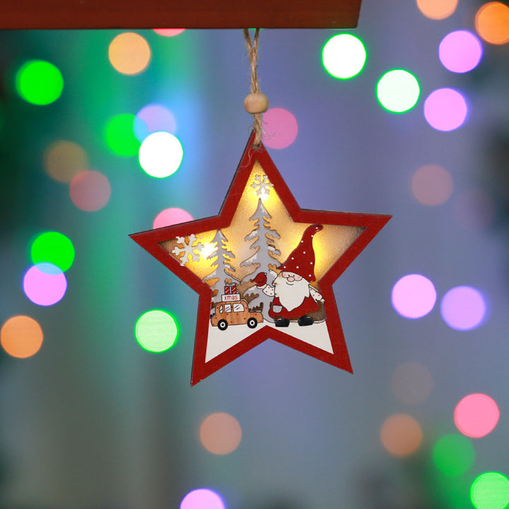 Christmas tree hanging decoration in star shape Bowlift