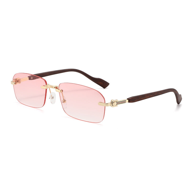 Men's Sleek Geometric Frame Sunglasses Bowlift