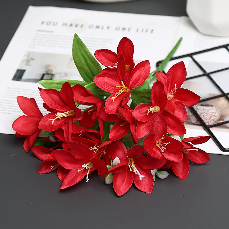 Decorative Realistic Flower Bouquet for Home Decor