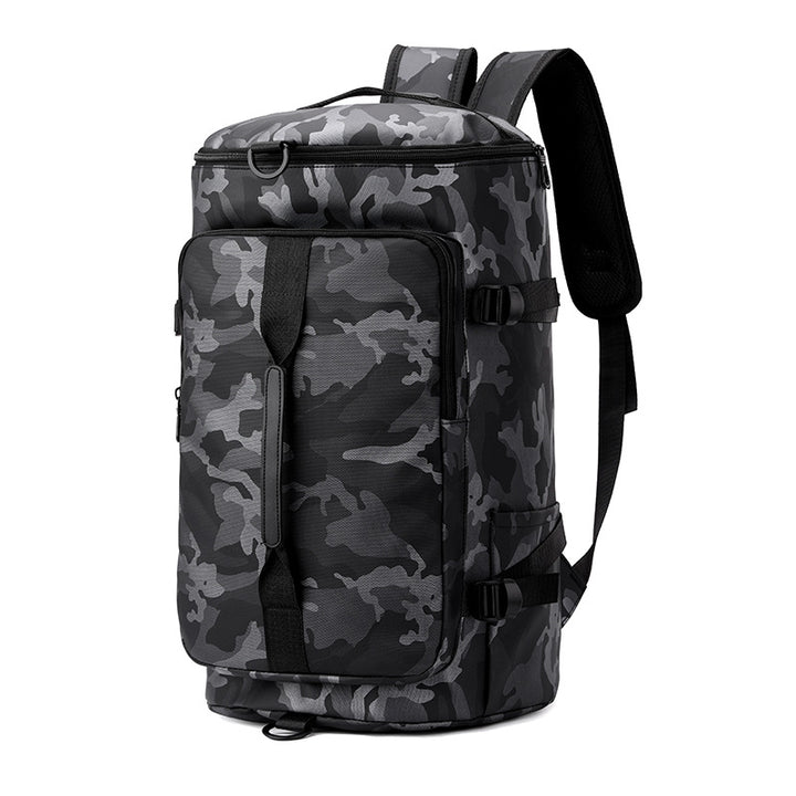 Versatile Camouflage Backpack Bowlift