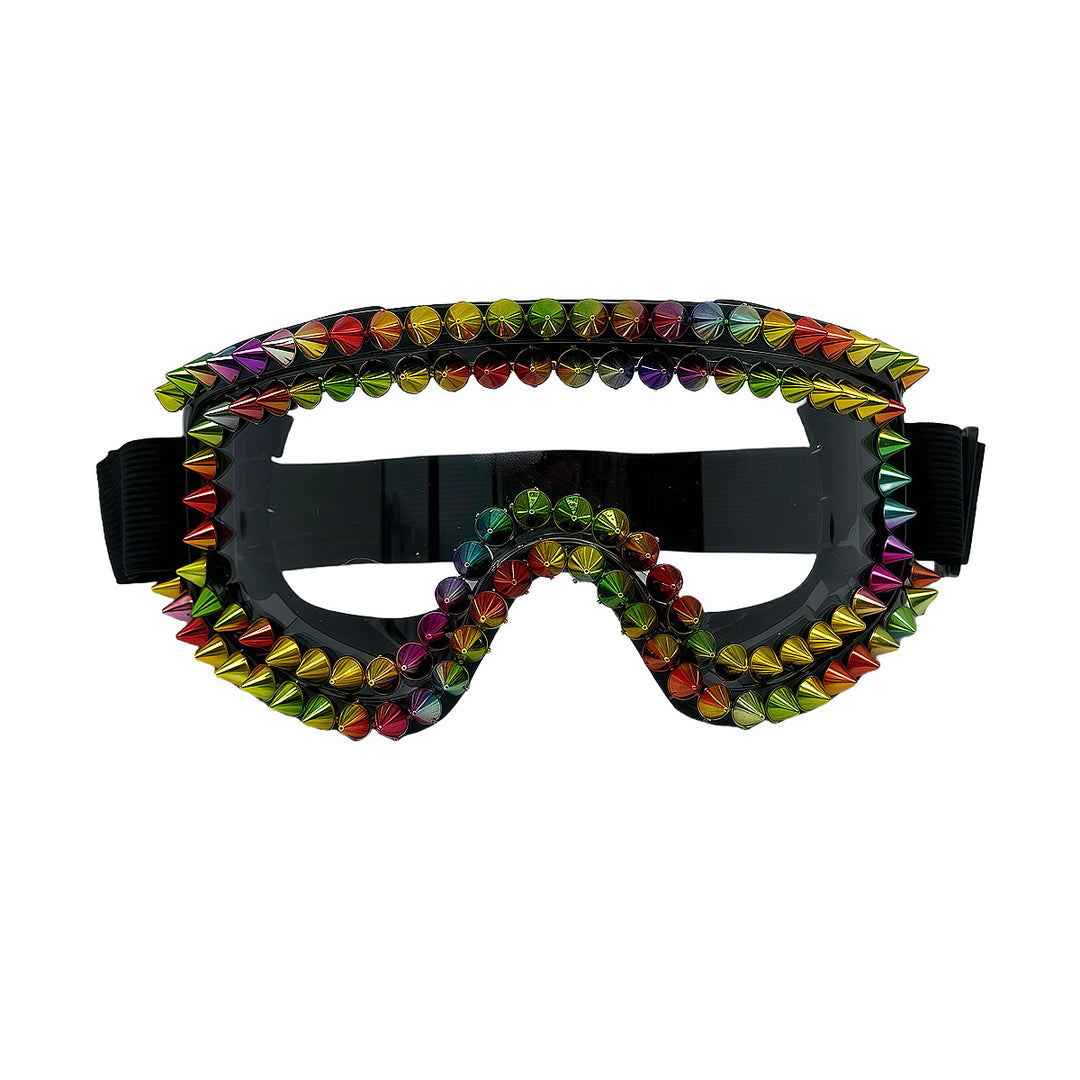 Ladies fashionable ski goggles with trendy stud design Bowlift
