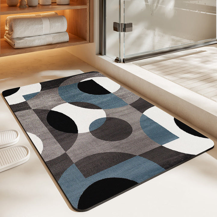 Non-Slip Modern Bath Mat Bowlift
