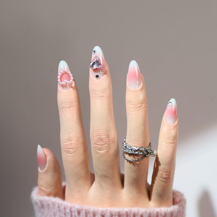 Artistic Stiletto Tip Nail Art Bowlift