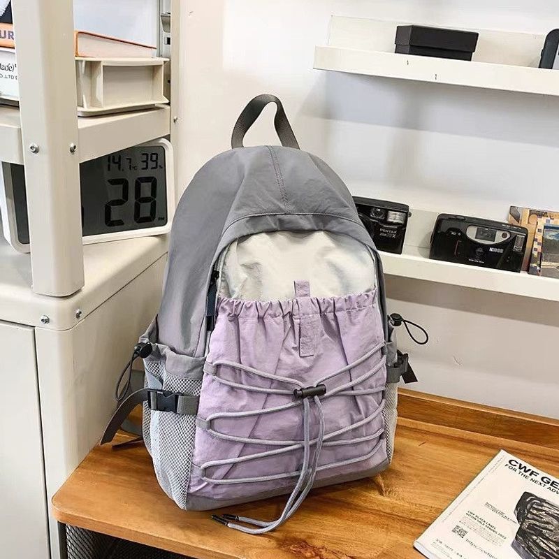 Casual Lightweight Sling Backpack Bowlift