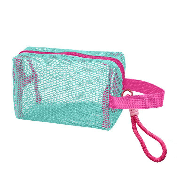 Versatile Beach Bag In Airy Mesh Design Bowlift