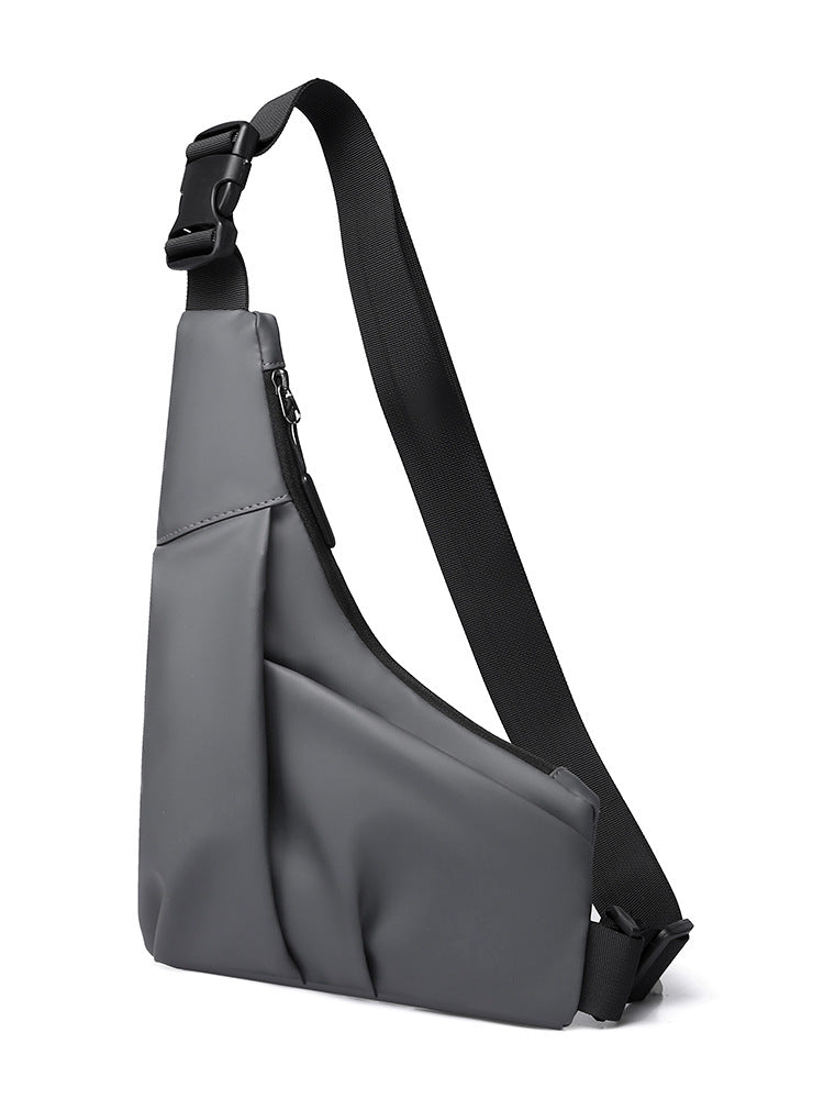 Sling bag with ergonomic design and water-repellent material Bowlift