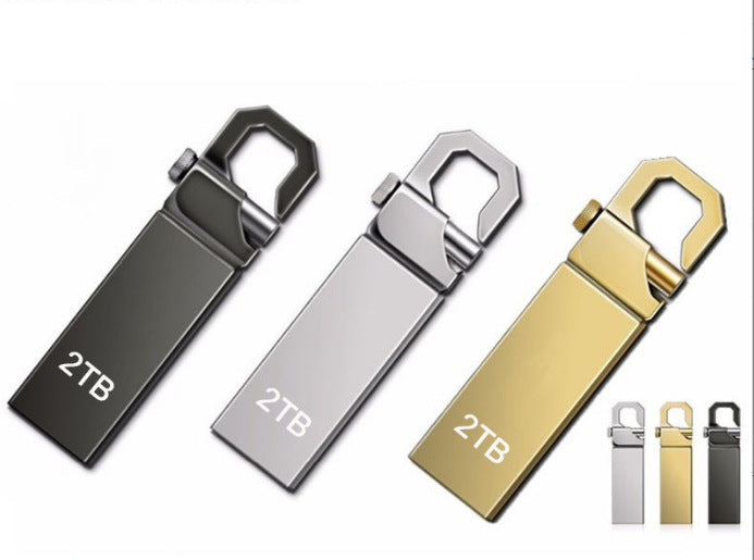 High-Capacity Keychain USB Drive Bowlift