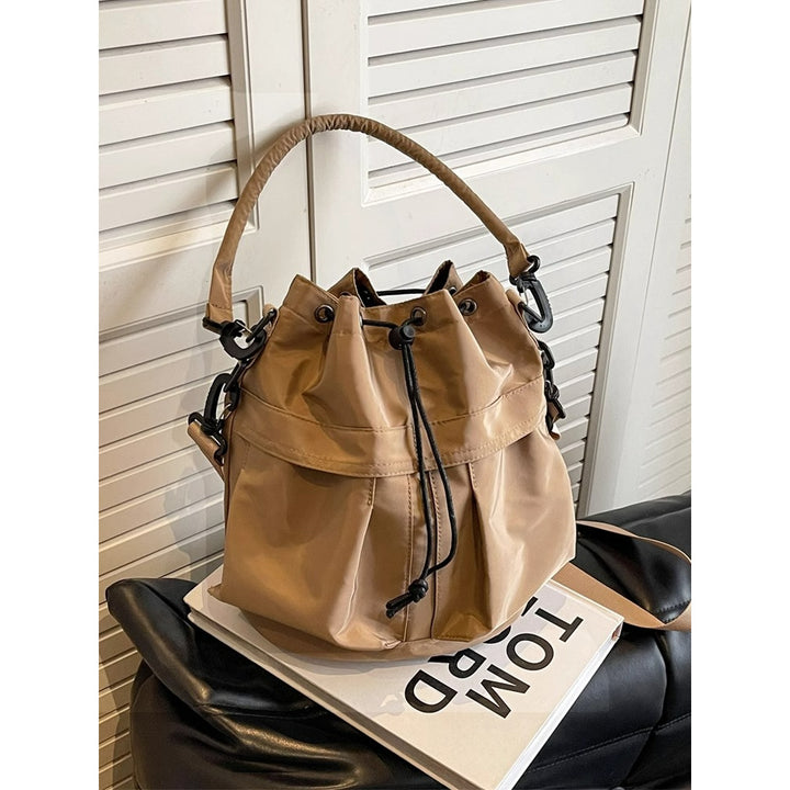Casual Drawstring Bucket Bag Bowlift