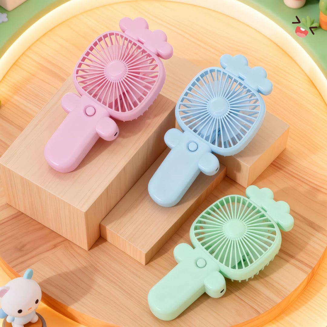 Portable Handheld Fan with Ergonomic Design and Stylish Look Bowlift