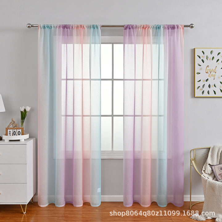 Sheer Gradient Window Drapes