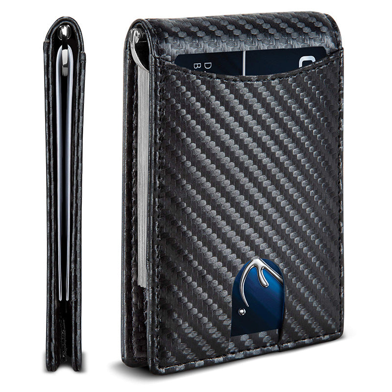 Ultra-Slim RFID-Blocking Leather Cardholder Bowlift