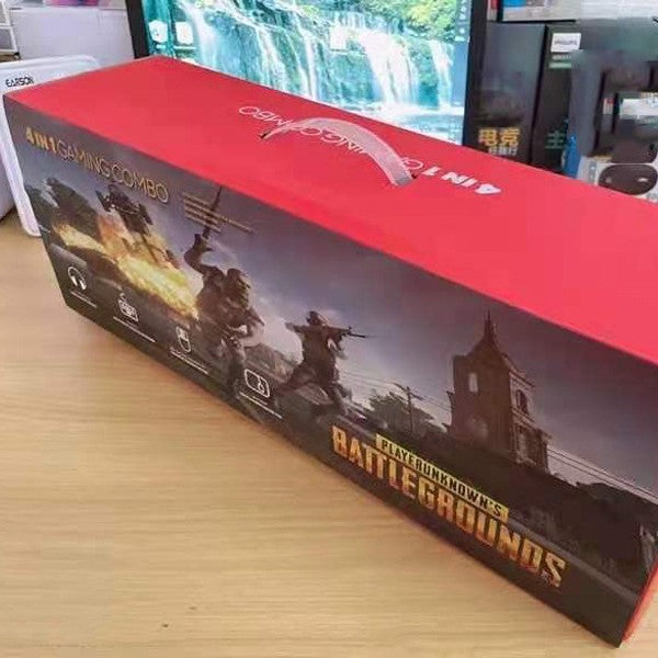Gaming Headset, Keyboard, Mouse and Mouse Pad Set Bowlift