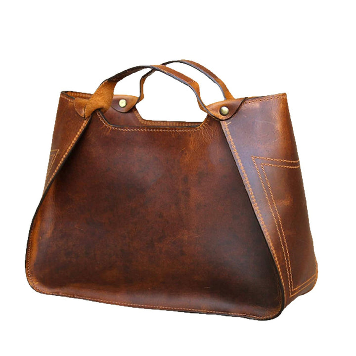 Shopping Bag Made of High-Quality Leather Bowlift