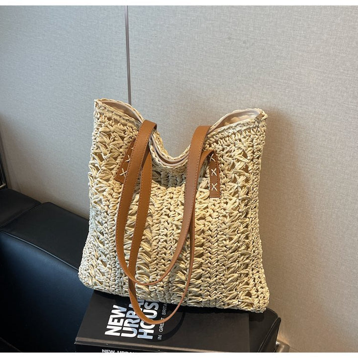 Structured Woven Shopping Bag Bowlift