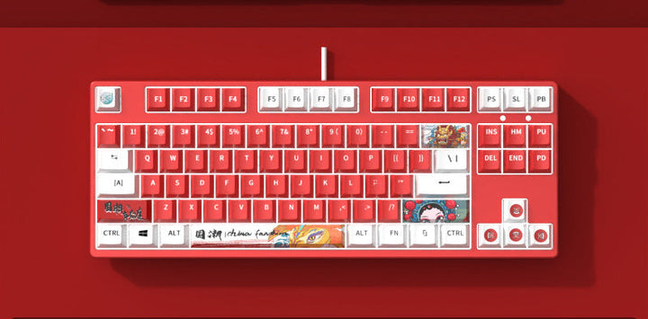 Compact Mechanical Gaming Keyboard Bowlift
