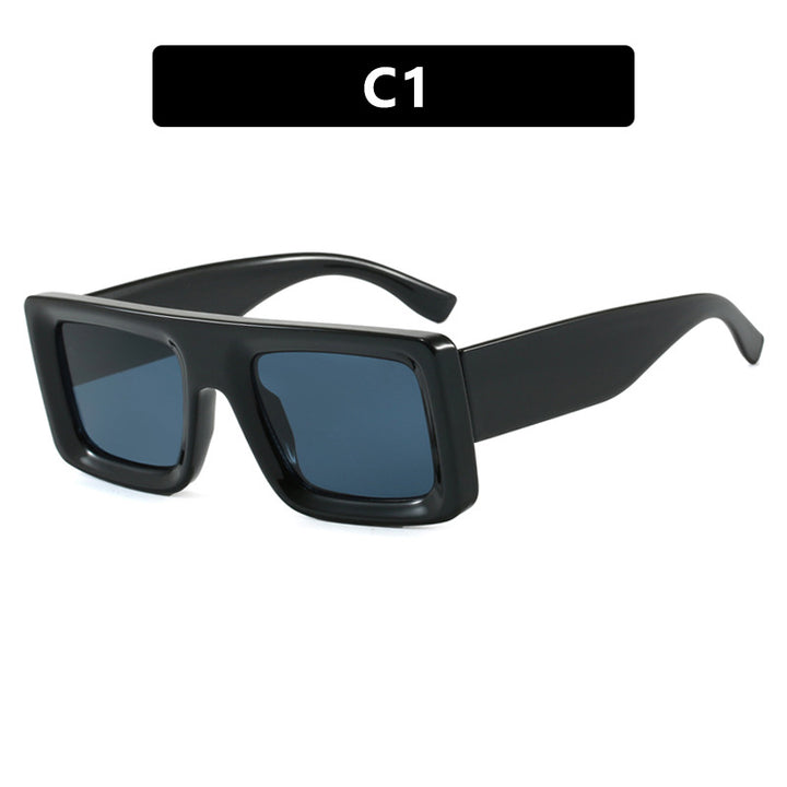 Women's fashionable square sunglasses with sturdy frame and protective lenses Bowlift