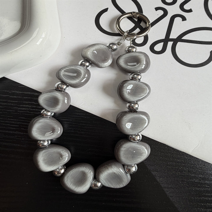 Beaded Charm Keychain Bowlift 1790135411