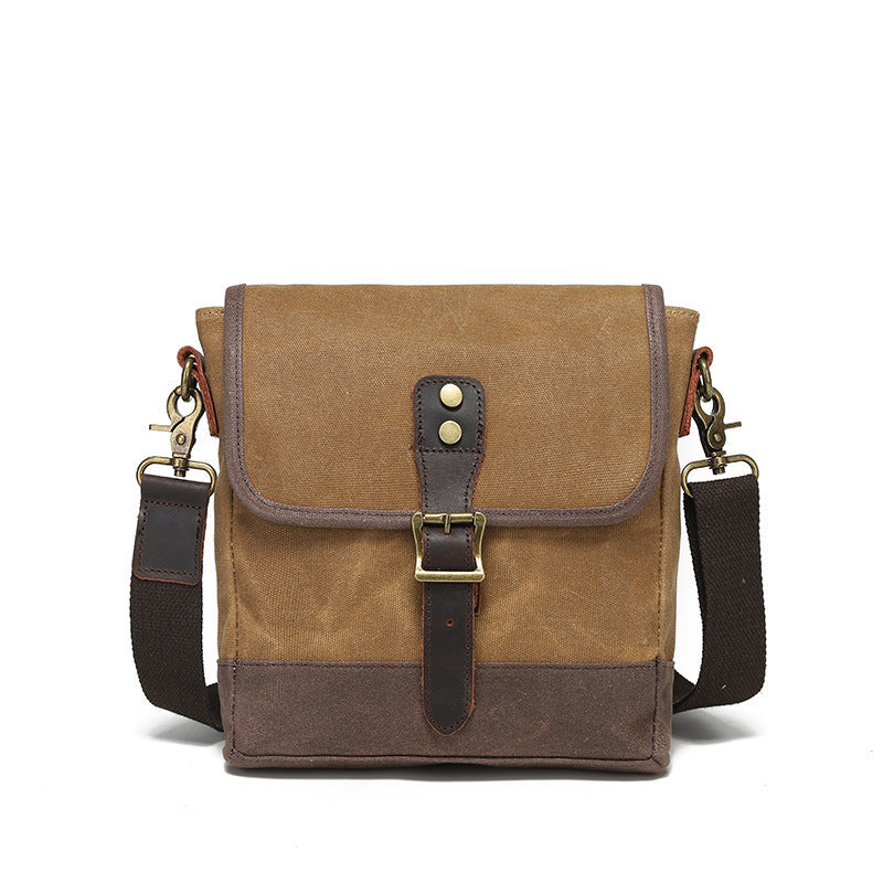 Retro Canvas Shoulder Bag Bowlift