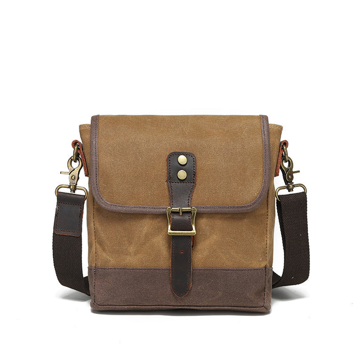 Retro Canvas Shoulder Bag Bowlift
