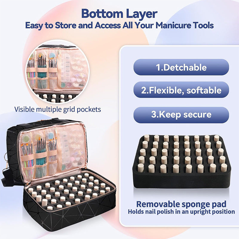 Luxurious Cosmetic Organizer Bag Bowlift