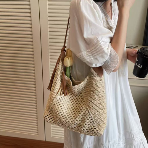 Summer Macrame Shoulder Bag Bowlift
