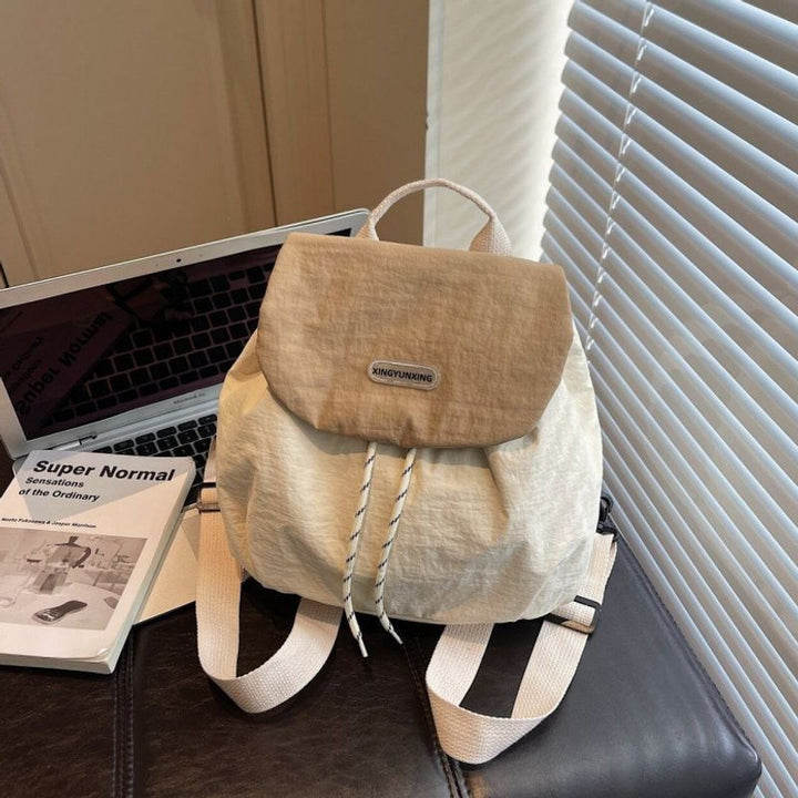 Casual Drawstring Closure Backpack Bowlift