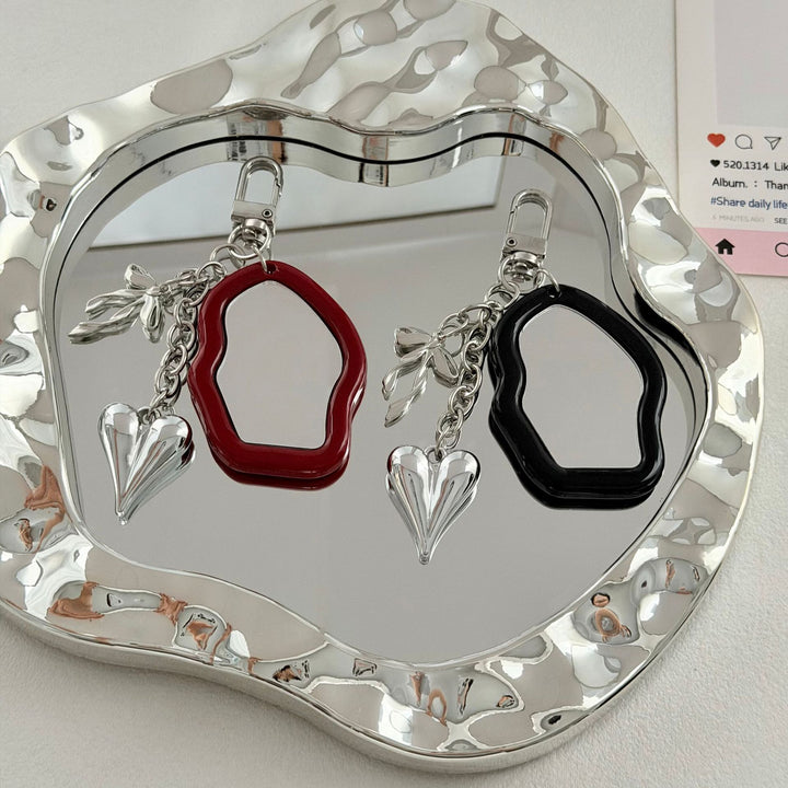 Creative Mirror Keychain Bowlift