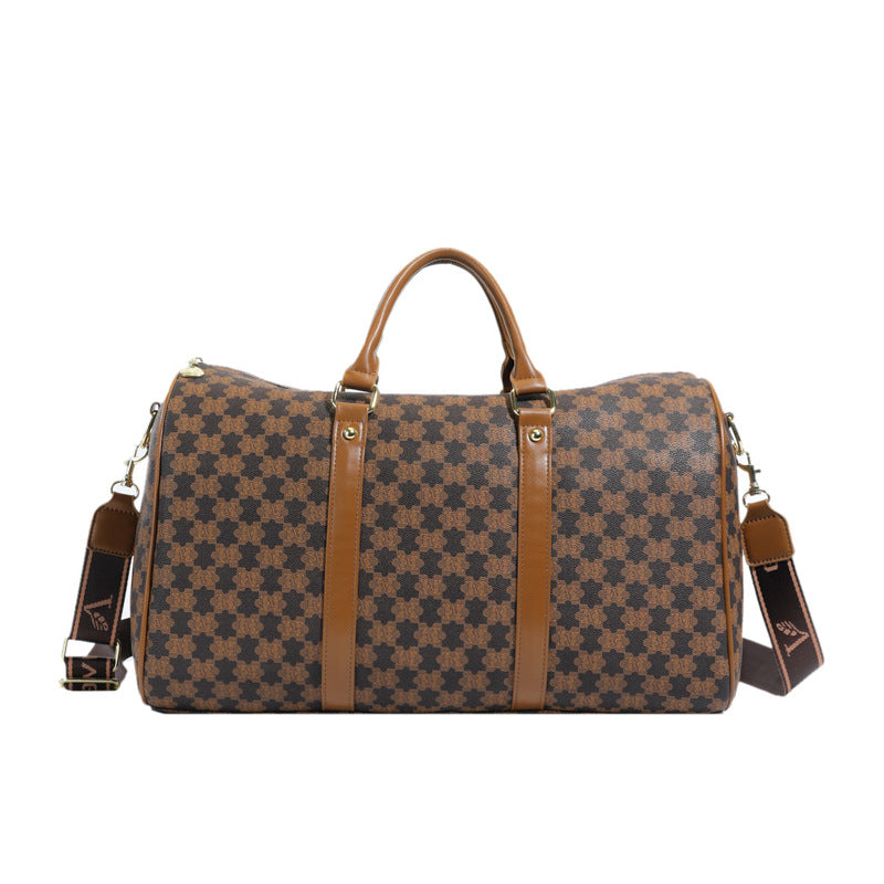 Stylish Multi-Pocket Travel Duffel Bag