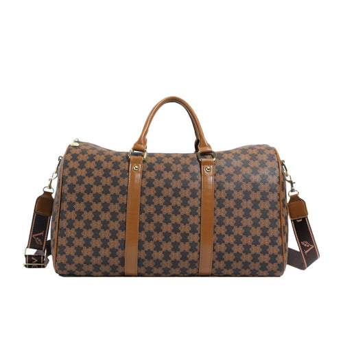Stylish Multi-Pocket Travel Duffel Bag