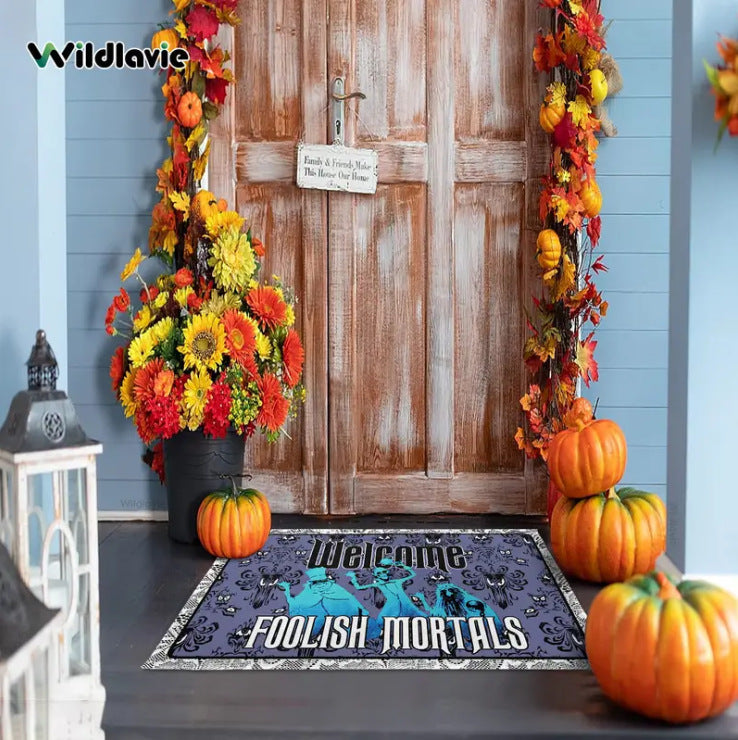Whimsical Cartoon Entrance Mat Bowlift