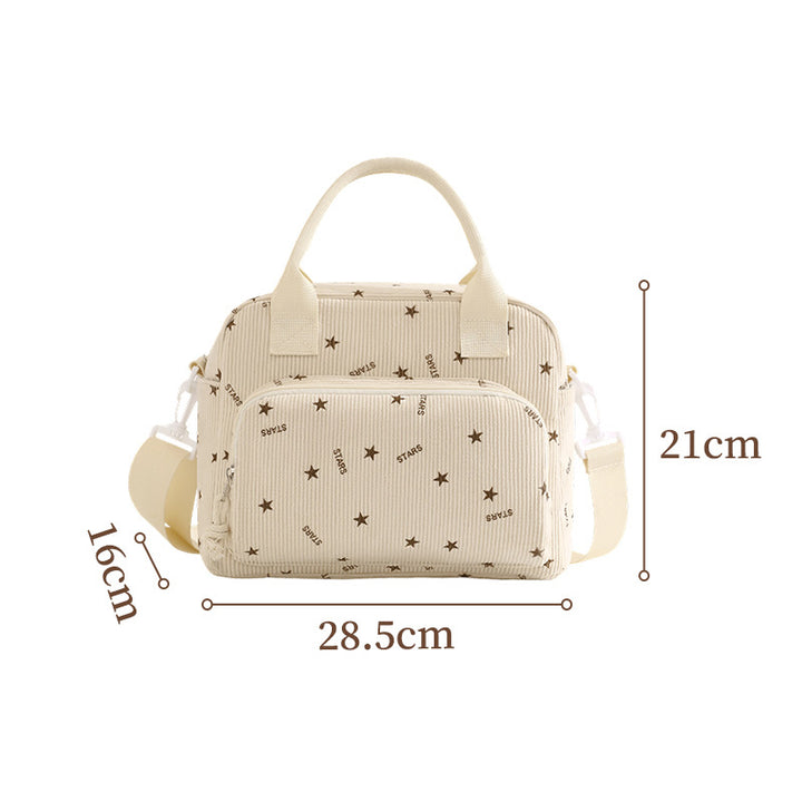 Insulated Cherry Print Lunch Bag Bowlift