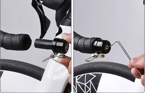 compact quick-release handlebar bell with secure latch Bowlift