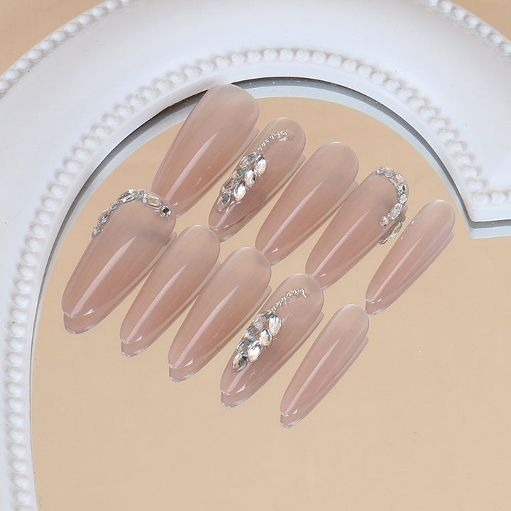 Acrylic Stiletto Press-On Nails Bowlift