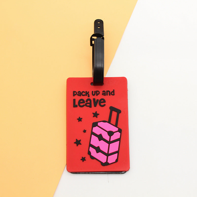 Unisex creative luggage tag in bus design Bowlift
