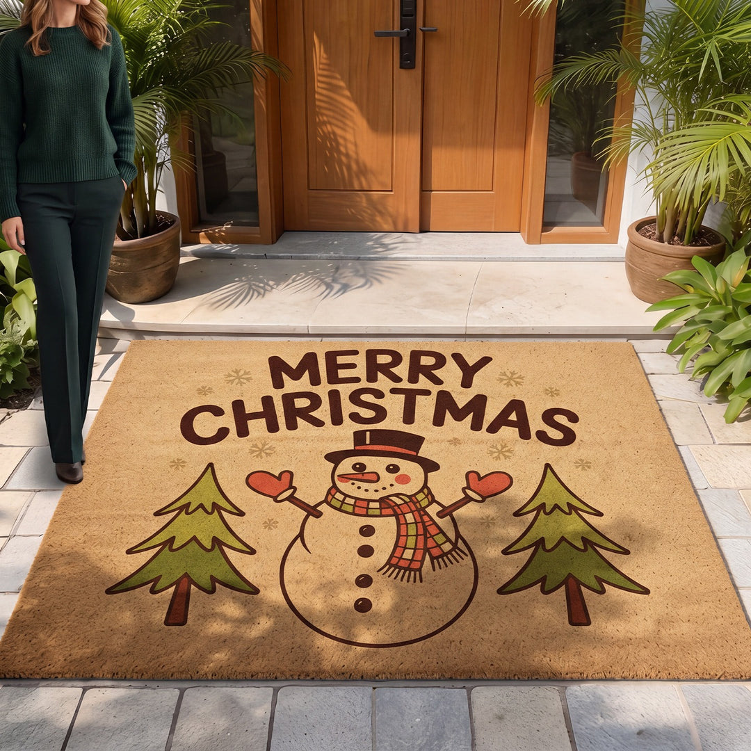 Christmas-Themed Welcome Mat Bowlift