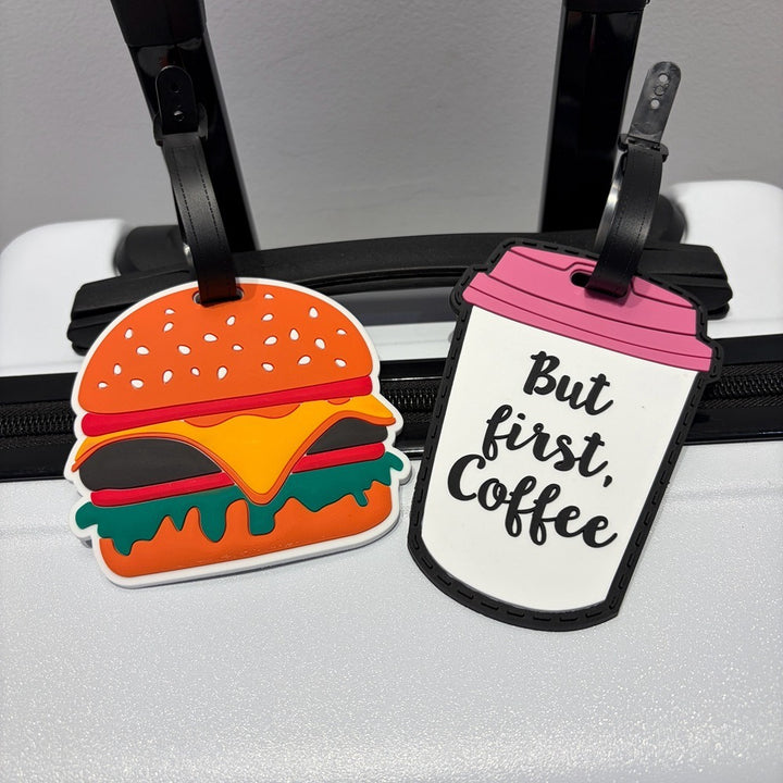 Fun Hamburger-Shaped Luggage Tag Bowlift